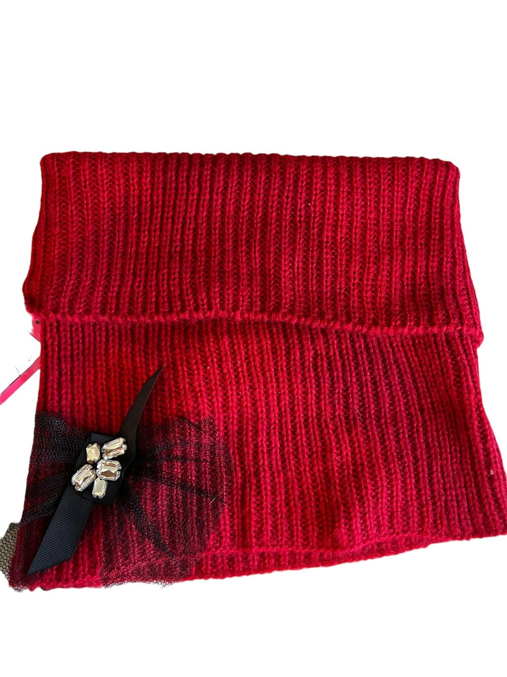 Betsey Johnson Cozy Snood Wide Infinity Scarf